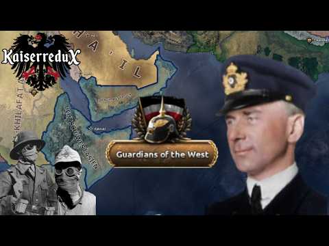 Can Deutsch-Westasien Survive? | HOI4 Kaiserredux timelapse