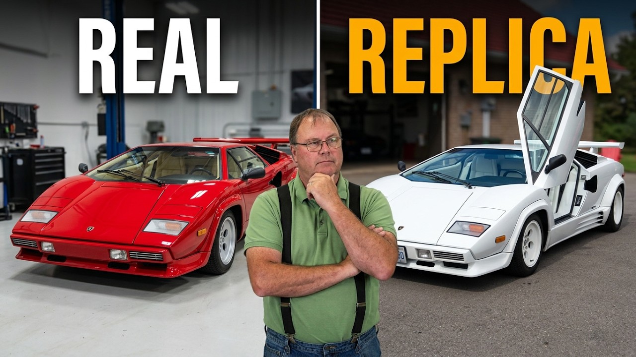 How Close Is My Countach Replica to the Real Thing? - YouTube