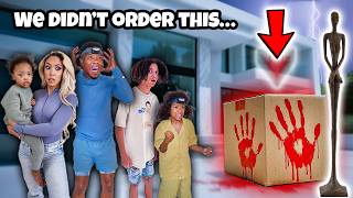 Someone Dropped A MYSTERY Box at Our Haunted Dream Home! “SCARY”