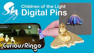 Sky:Children of the Light 12 Digital Pins Shareable Capes and Emotes Analysis CuriousRingo Gaming