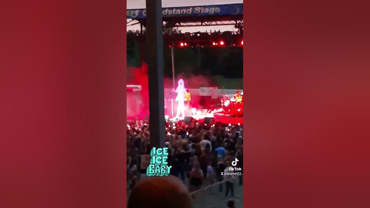 Vanilla Ice concert. YouTube