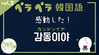 ペラペラ韓国語】vol.2 〜丸暗記フレーズ集〜 - YouTube