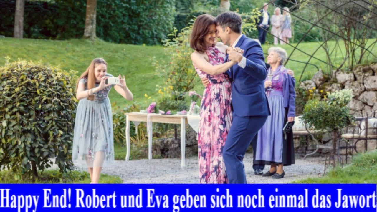 Sturm der Liebe: Happy End! Robert und Eva geben sich noch einmal das Jawort