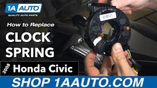 How to Replace Clock Spring 05-11 Honda Civic