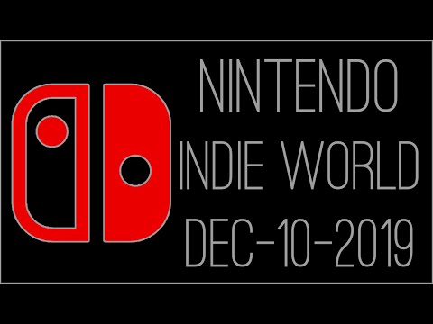 『RSS』Nintendo Indie World December 10th