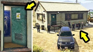 هذا المنزل السري يحرسه رجال إف آي بي شاهد ماذا يوجد وسط منه في جي تي أي 5 | GTA V Secret FIB House