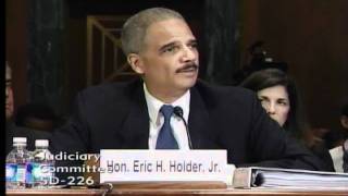 Hearing: Sen. Cornyn Questions Atty Gen Holder on Fast and Furious, Round 1 - 11-8-11