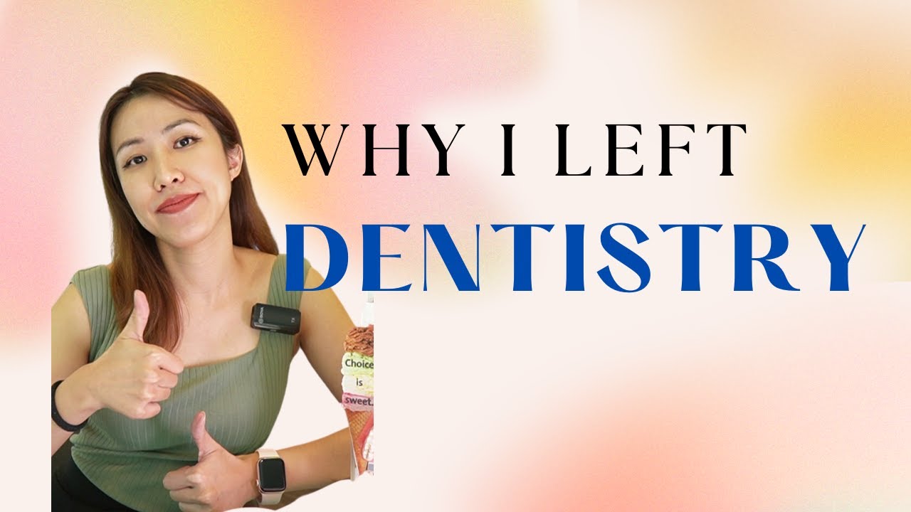 No Longer A Dentist A Career Change Story by Dr Kay YouTube