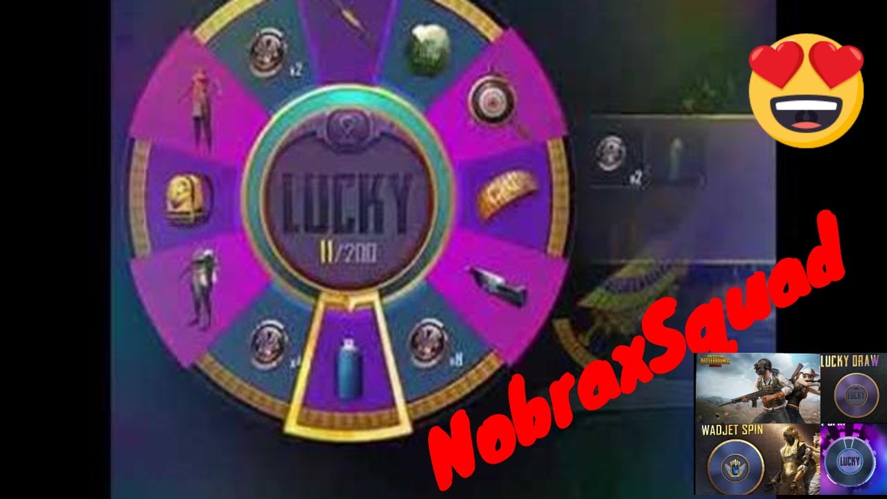 Nobraxsquad PUBG MOBILE NEW LUCKY SPIN | PHARAOHS MIGHT M24 LUCKY SPIN | NEW PHARAOH'S MIGHT M24.