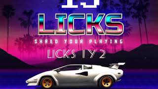 Video voorbeeld van "💿 Backing Track 80s licks 1 y 2"