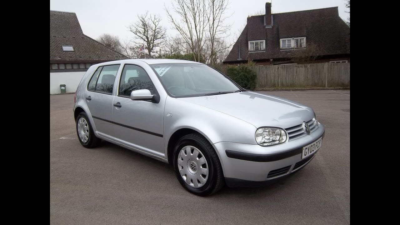 Volkswagen Golf 1.9 TDI SE Automatic Diesel 5 Door In Silver 03 Reg 