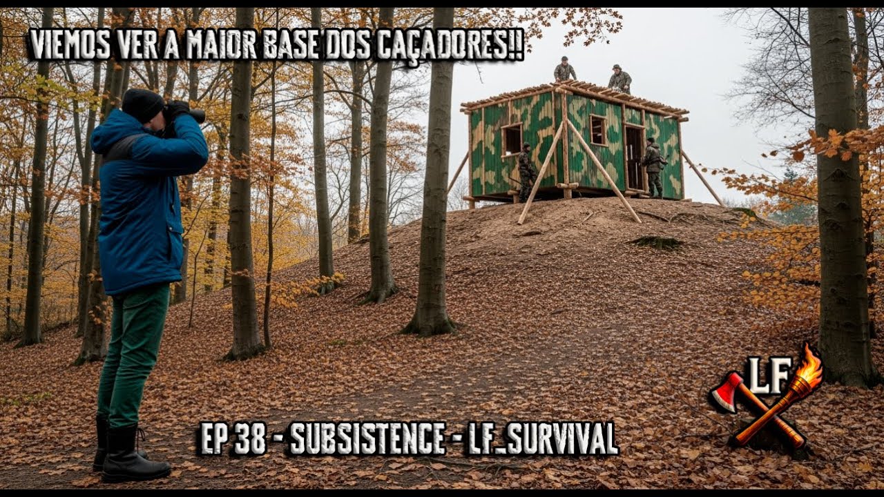 OBSERVANDO A MAIOR BASE DOS CAÇADORES E FEBRE DO MINÉRIO! Gameplay Tutorial SUBSISTENCE - EP 38 PTBR