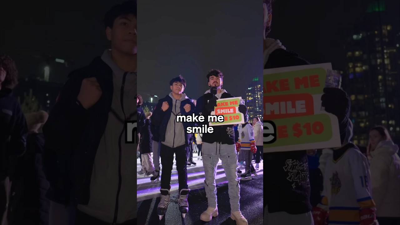 He cheated at the end! - Make Me Smile Challenge