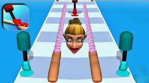 Nail Stack! - All Levels Mobile Gameplay Walkthrough Android IOs Relaxing Video NSALG79