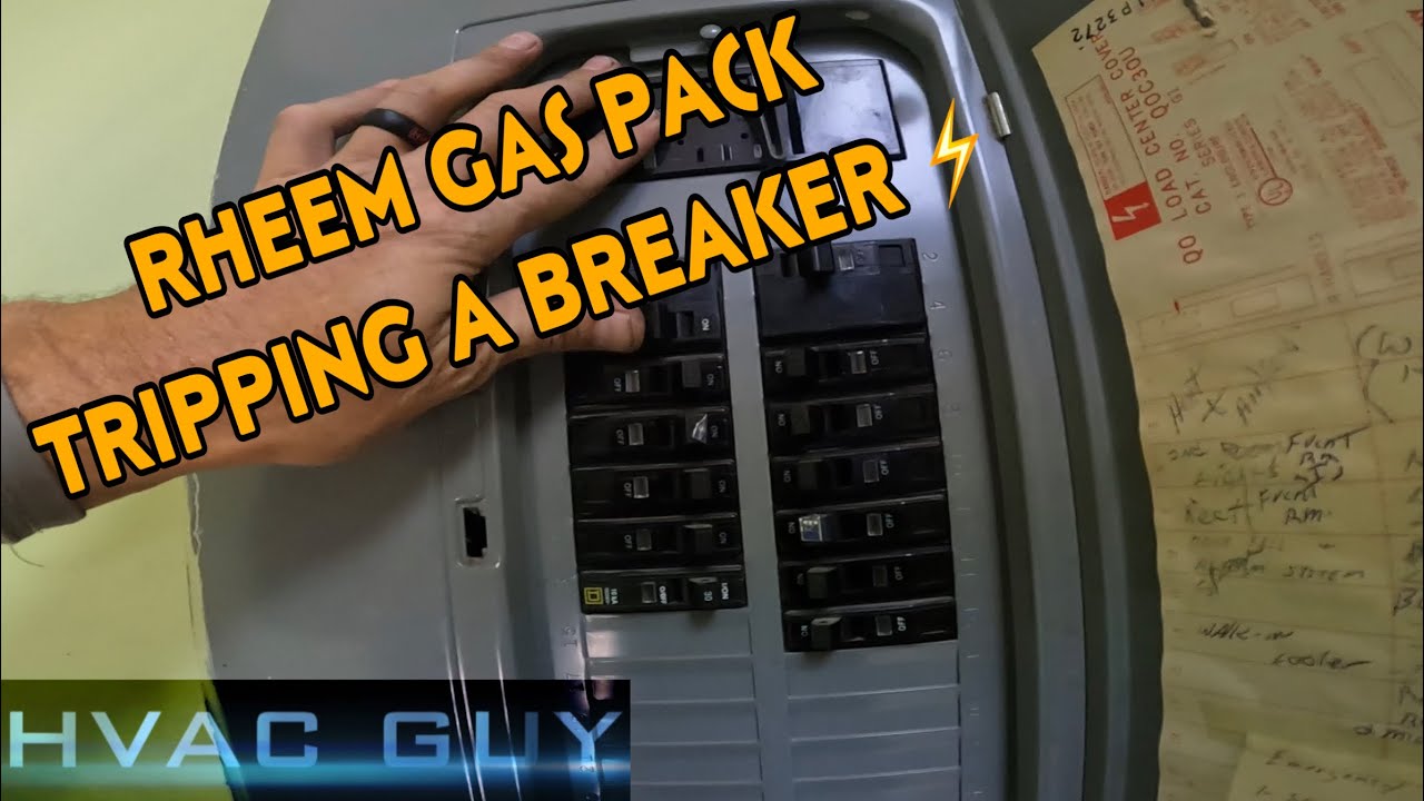 Gas Pack Tripping A Breaker Shorted Compressor YouTube