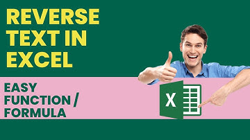 Reverse Text in excel | User Defined Function | Advanced Excel | Excel Formula | Function | Easy |