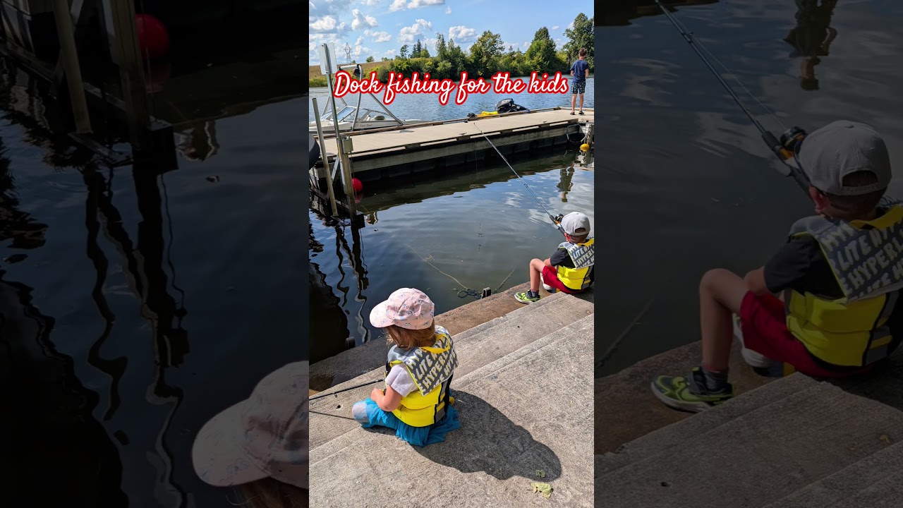 Teaching the kids to fish. 