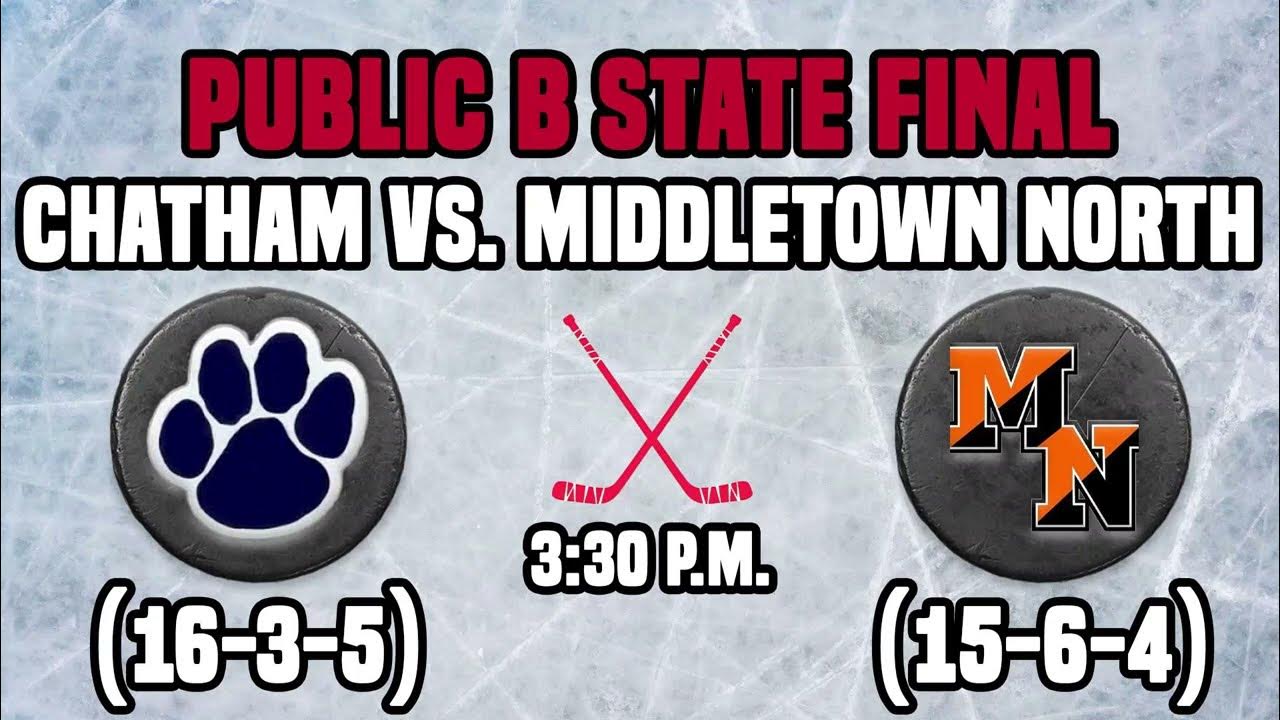 2023 NJ State Hockey Championship Preview Middletown North vs