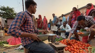 How Do People Buy Vegetables To The Market||Vegetable Seller Life