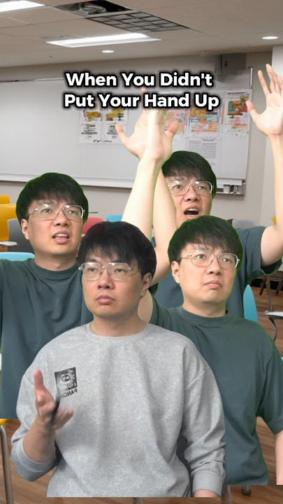 When You Didn't Put Your Hand Up #povcomedy #funny #pov