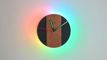 DIY RGB Pointer clock