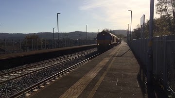 (HD) **RHTT** 66046 + 66117 TNT Pass Energlyn Running 44L (30/10/17)