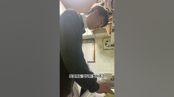 일본인 남친이 부모님께 첫 잡채라면 만들어드리기🥕 #shorts