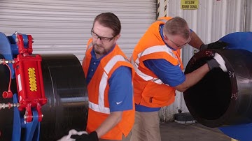 Large Diameter Electrofusion Coupler Installation