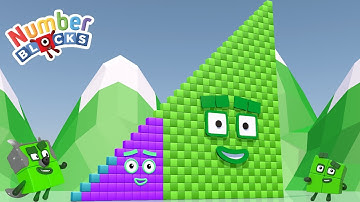 Numberblocks PUZZLE Step Squad 465 The Amazing Numberblocks HUGE Standing Tall Numbers Pattern