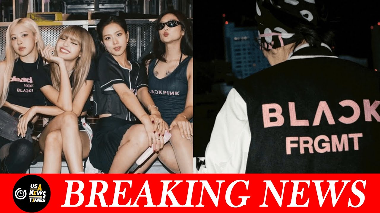 Blackpink X Fragment Release Apparel And Accessories Collection