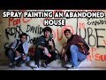 We spray painted an abandoned house  sharmajikaputr  shubhang sharma