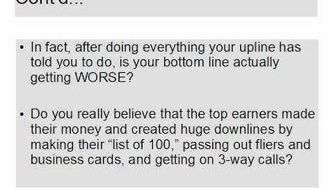 Grow Your Downline - The Fastest Way To Build Your MLM Business