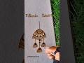 Styles Jhumka Mehndi Design || Unique Jewellery Style Mehndi Tutorial |#mehndi #jhumka #art #shorts