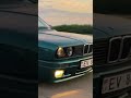 Sunset with E30. Закат с Е30