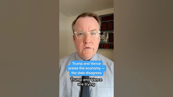 Trump and Vance praise the economy — the data disagrees
