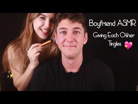 ASMR Giving Each Other Tingles ~