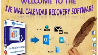 Live Mail Calendar Converter Software and the Best live mail calendar converter software screenshot 1