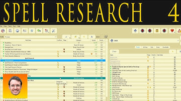 SPELL RESEARCH -  PLAYTHROUGH CHALLENGES! Most IMMERSIVE Magic Mod Ever! Deep Dive - Part 4.