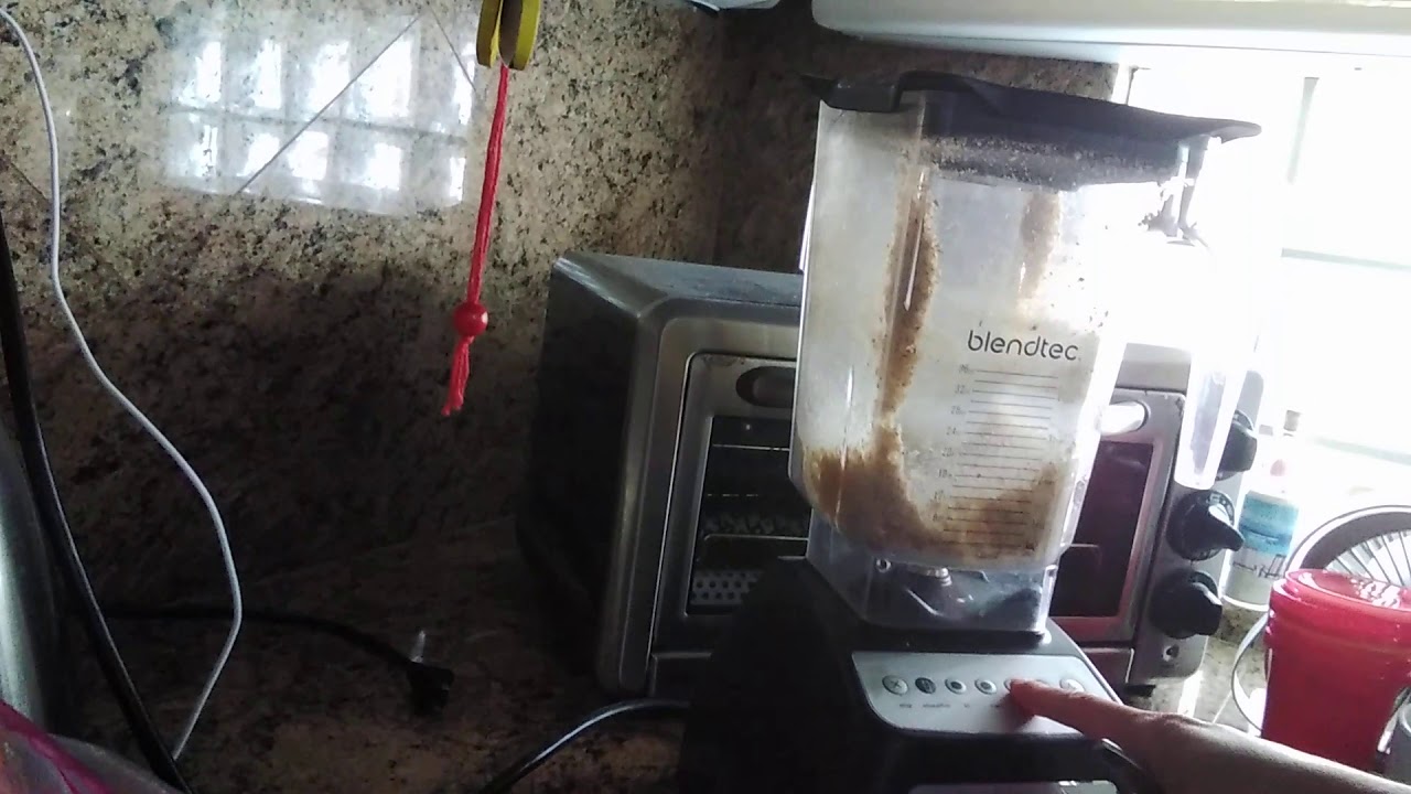 The sound my blender is at home.(Grinding nuts)
