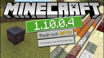 Minecraft - 1.10.0.4 OUT NOW ! BETA - New Smithing Table ! [ Change Log ] MCPE / Xbox / Bedrock