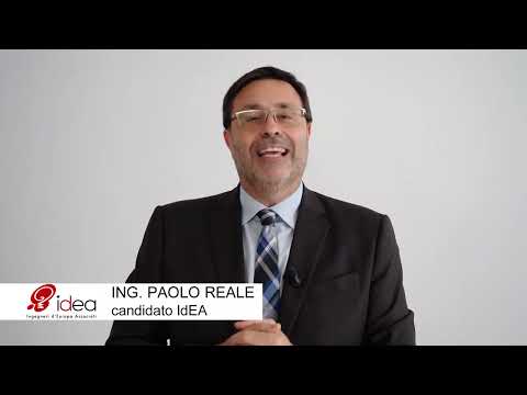 Ing. Paolo Reale, Candidato IdEA