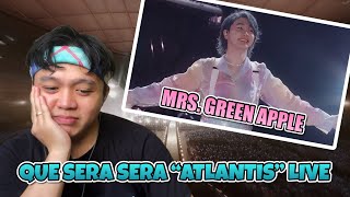 EVERYONE’S CRYING! | Mrs. GREEN APPLE - Que Sera Sera LIVE from 'Atlantis' REACTION | Yamu Reacts
