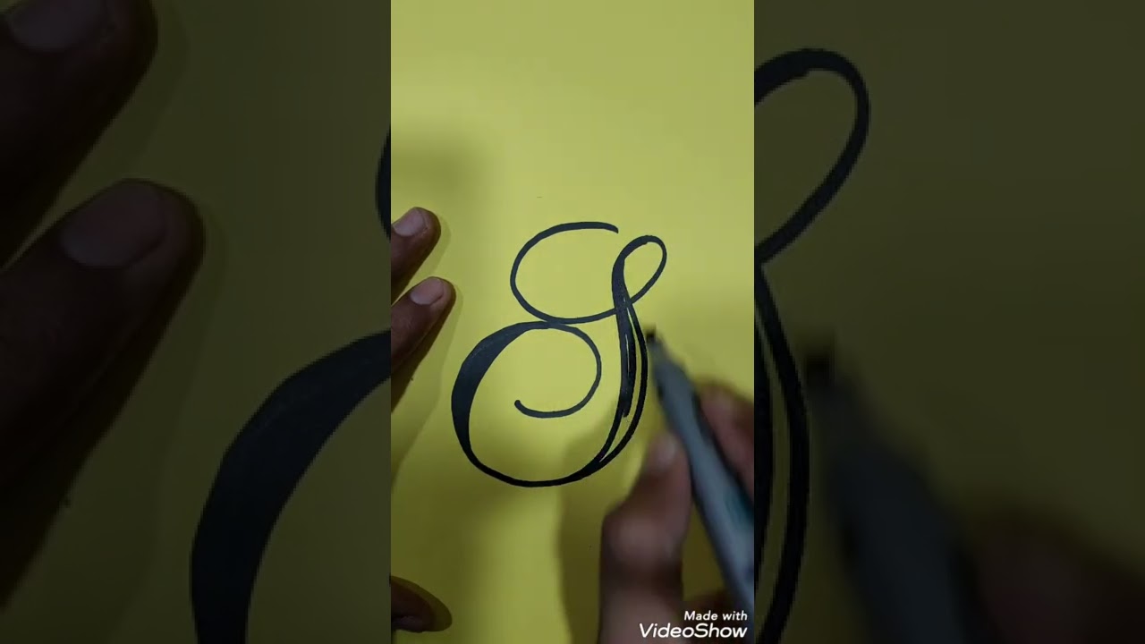 ( S ) new cursive letter S ' cursive font S , tattoo font S  how to written S 