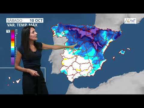 El tiempo de AEMET 10/10/2020