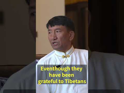 Lobsang la shares that he is grateful to His Holiness, Tibetan and his wife for the success.