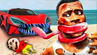 GTA 5 : Franklin's New Car Is A Cursed Killer Car GTA 5