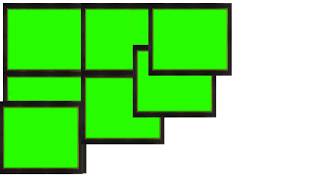 Green Screen Cube Frame Free Use Download Stock Footage