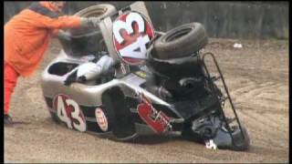 Big crash Legends Race Brands Hatch