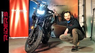 2019 Honda CB500X - Unboxing and Engine Start @DriveMagRiders