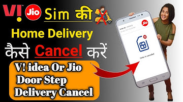Vi4G Or Jio Sim की Home Delivery कैसे Cancel 2025 | Vi idea Jio 4G Home Delivery Cancellation Online